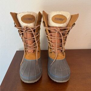 Khombu Womens Tall Duck Boots - Size 6